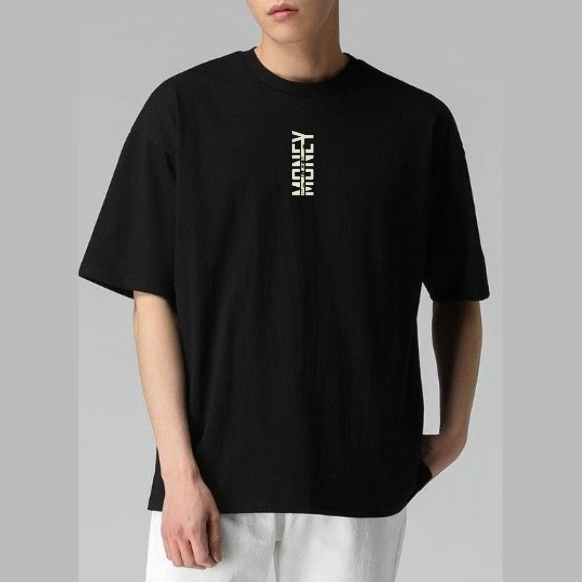 Men Capitalism Graphic Printed Oversize T-shirt