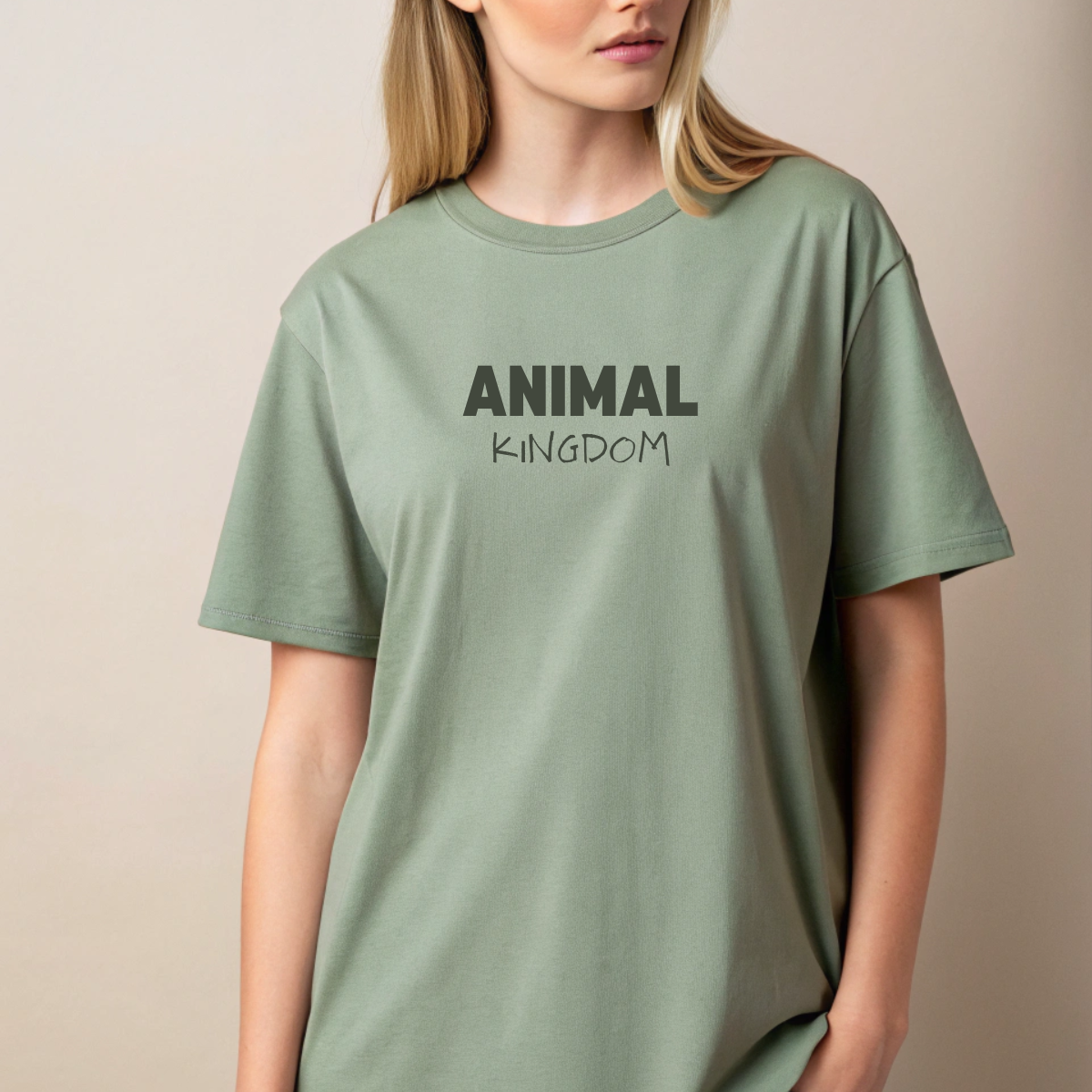 Women Panda Graphic Print Oversize T-shirt