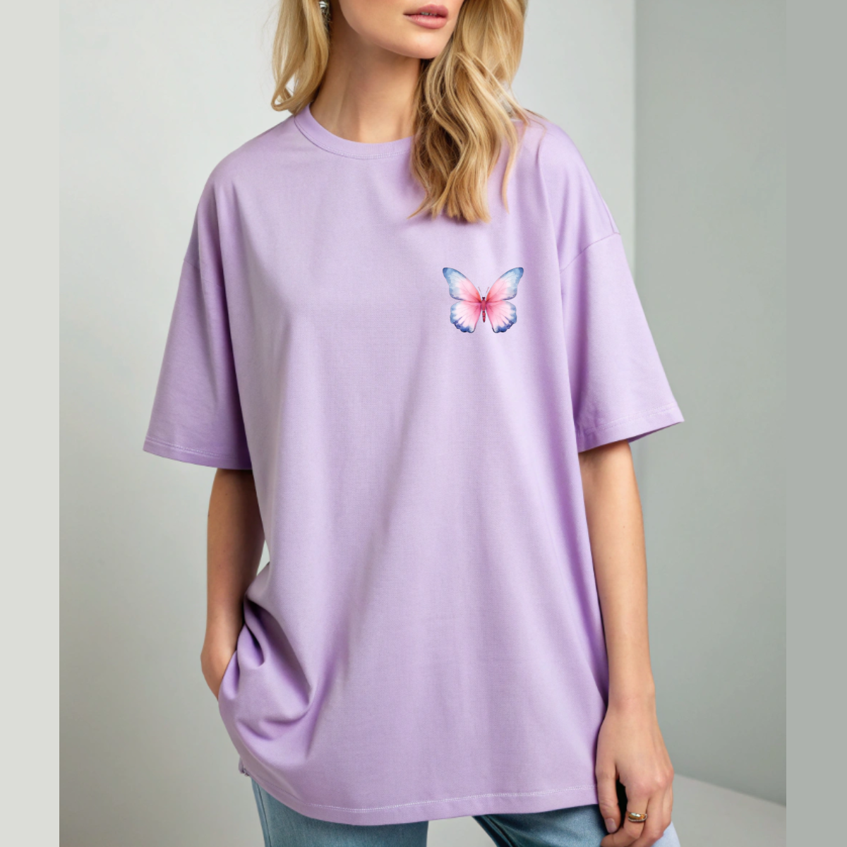 Women Grace Graphic Print Oversize T-shirt